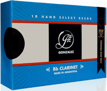 Gonzalez Reeds Bb-Clarinet FOF Cut 3 (10 Pack) image