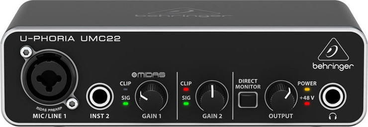 Behringer U-Phoria UMC22 image