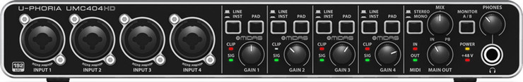 Behringer U-Phoria UMC404HD 0