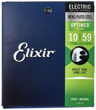 Elixir Optiweb 19074 Light Heavy (10-59) 0