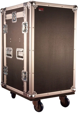 Gator G-TOUR 10X14 PU 10U Top 14U Side Road Rack Case 0