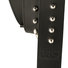 PRS 2'' Black Studded Leather Guitar Strap 1