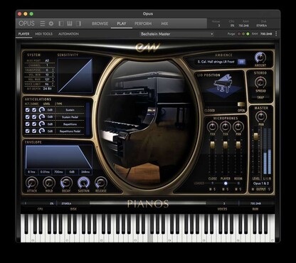 EastWest Bechstein D-280 Platinum 0